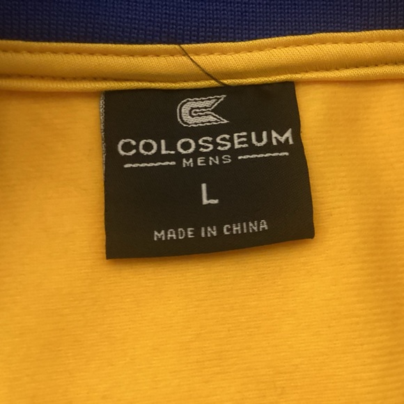 University Of Pittsburgh Pitt Panthers track jacket men’s size large Colosseum - Picture 7 of 12